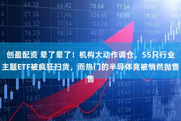 创盈配资 晕了晕了！机构大动作调仓，55只行业主题ETF被疯狂扫货，而热门的半导体竟被悄然抛售